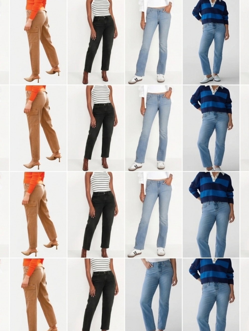 4 PAIRS For $25 JEANS